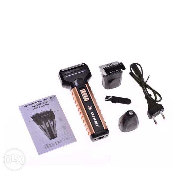 Nikai 3in1 Shaver Nose Trimmer And Groomer NK-1087-3